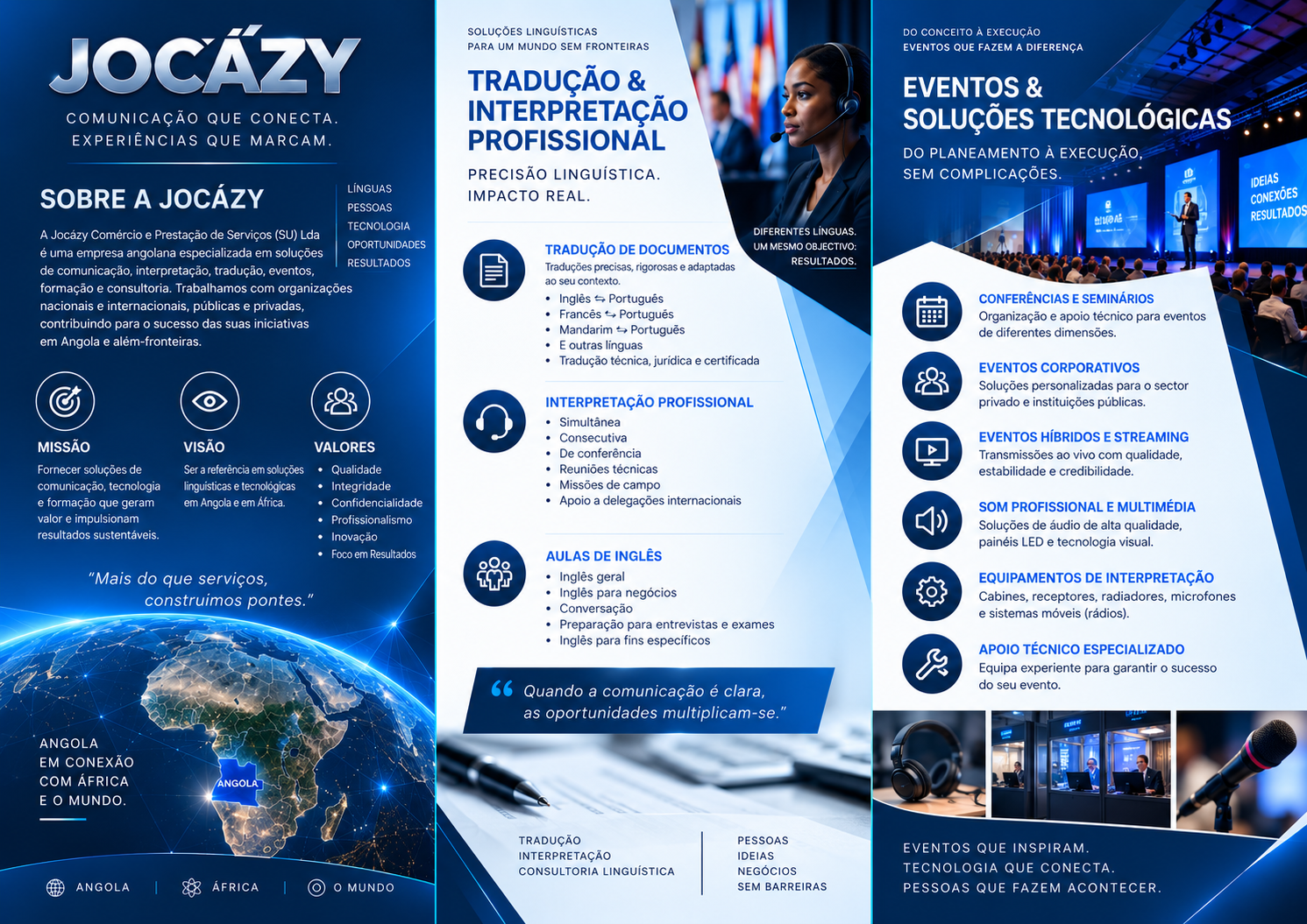 JOCÁZY — Conexões que Transformam: connecting people, ideas and opportunities